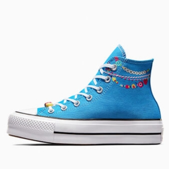 Converse CTAS  Lift Embroidered Bracelet Shoes Size 6 Wom - Picture 4 of 11